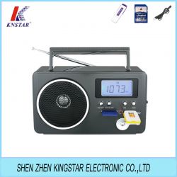 Bs-2300uar Fm Am Digital Rechargeable Usb Radio Wi