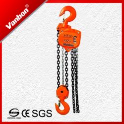 Iso9001 Approved Yale Type Manual Chain Hoist 5t
