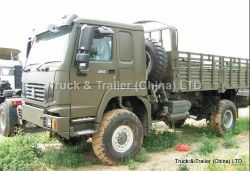 Howo 4x4 Cargo Truck, Off-road