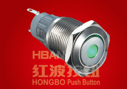 Dot Illuminated Push Button Switch Hbs2gqf-11d