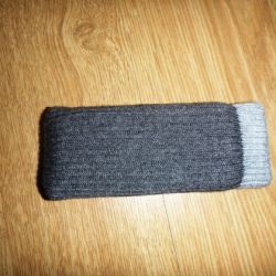 Grey Phone Pouch