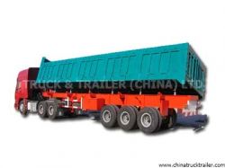 Tipper Semi-trailer, dumping, side tipping,