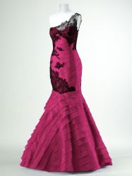 funky sexy Sweetheart Champagne  prom dresses  