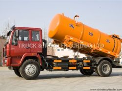 Howo 4x2 Sewage Suction Truck 