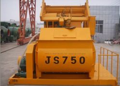 Twin Shaft Forced Concrete Mixer