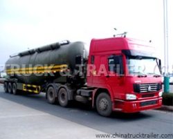 Three axles bulk cement semi-trailer, 30-50m3