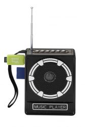 Ns-017u-rec Fm Radio With Usb/sd&recording Mp3 Pla