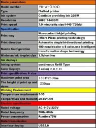 Economic Wood/Ceramic Printer YD-WT1304