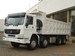 HOWO 8x4 Tipper Truck 371hp  23m3, ZZ3317N2861