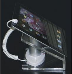 security tablet pc ipad alarm display stand holder