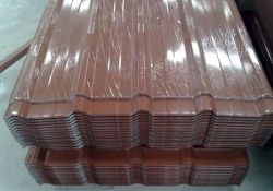 Prepainted Corrugated Roofing Sheet Yx25-210-840