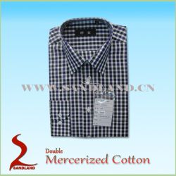 Double Mercerized Cotton Mens Shirt