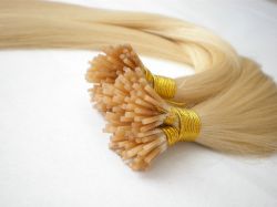 Remy Human Pre-bonded I Tip Hair Extensions