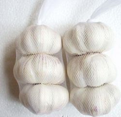 3pcs/bag Pure White Garlic