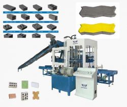 Fully Automatic Concrete Block Making Machine