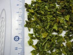 Natural Blended Dehydrated Green Bell Pepper