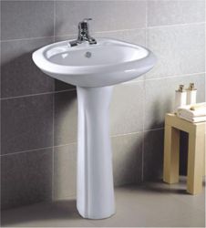 Ceramic Pedestal Sink/dw202