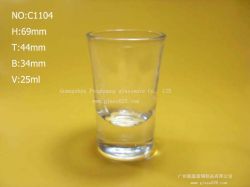 best-sell clear shot glass 