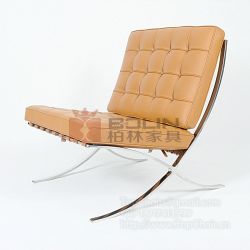 Leather Barcelona Chairs