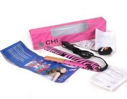 New CHI tribal zebra ceramic flat iron purple