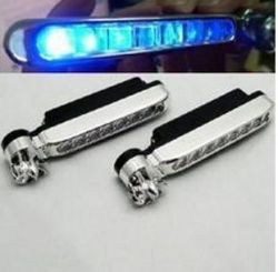 Led Daytime Running Light With Wind Power 