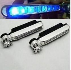 LED Daytime Running Light With Wind Power 