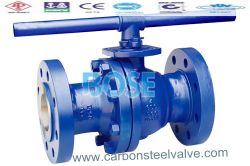 Cast Steel Flanged Rf Rtj Ff Floating Ball Valve