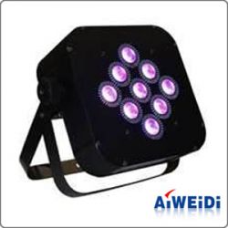 9pcs 4w 4 In 1 Wireless Battery Powered Led Par