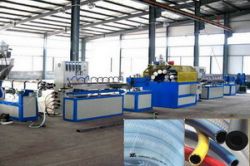 Pvc Fiber Reinforced Flexible Pipe Production Line