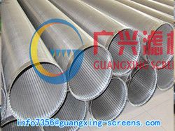 Supply V Wire Water Well Screens Pipes