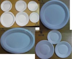 8,9,10 inch disposable biodegradable paper plates