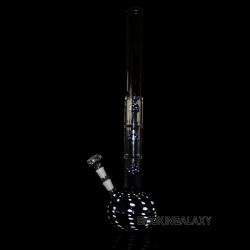 Long Art Quality Glass Water Smoking Pipe