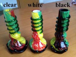 Colorful Cheap Quality Factory Bubbler Soft Glass