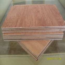 Red Faced Poplar Core Commercial Plywood 