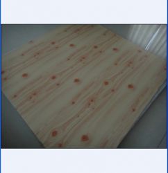 Plastic panel, wooden grain