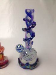 Long Art Hand Blow Bubblers And Soft Glass Bong