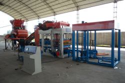 Mobile Block Making Machine