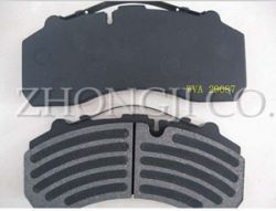 Truck Iveco brake pad 2992348/WVA28108/29087