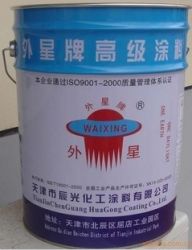 Chlorinated rubber paint