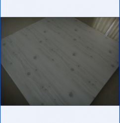 Plastic panel, wooden grain