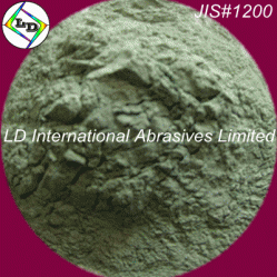 Green silicon carbide micro powder