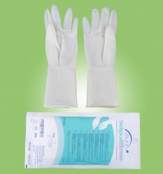 Latex Wet-donning Surgical Glove