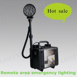  24w Remote Area Lighting With Black Case