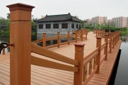 Wpc Handrial 100% Recyclable Wood Plasitic Railing