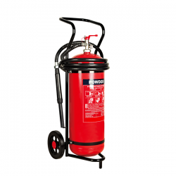 25kg CO2 trolley extinguisher,45kg powder wheeled 