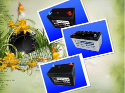 high quality dry charged car battery 12V 100AH