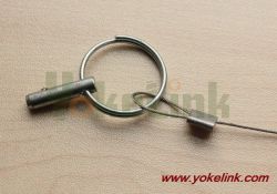 Detent Pin With Lanyard