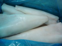 Frozen Atlantic Cod Lightly Salted Fillet 