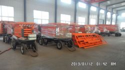 aerial lift picker mounted on the truck