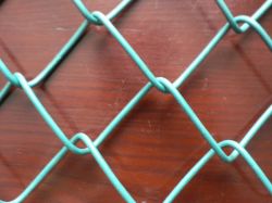 Chain link fence